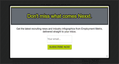 Desktop Screenshot of employmentmetrix.com